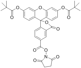 5-Fluorescein dipivalate NHS Ester